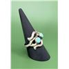 Image 2 : Navajo Sterling Tufa Cast Sandcast Turquoise Ring