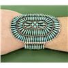 Image 1 : Jason Yazzie Zuni Petit Point Turquoise Bracelet