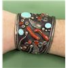Image 1 : Walter Mitchell Navajo Sterling Cuff Bracelet