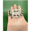 Image 4 : Navajo Sterling Tufa Cast Turquoise Bracelet
