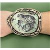 Image 1 : Huge Impressive Navajo Old Pawn Turquoise Bracelet