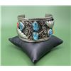 Image 2 : Jerry Roan Navajo Sterling Turquoise Bracelet