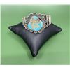 Image 1 : Navajo Old Pawn Sterling Turquoise Bracelet