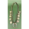 Image 2 : Old Pawn Navajo Coin Squash Blossom Necklace