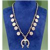 Image 1 : Old Pawn Navajo Coin Squash Blossom Necklace
