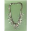 Image 2 : Old Pawn Navajo Coin Squash Blossom Necklace