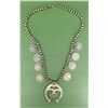 Image 2 : Old Pawn Navajo Coin Squash Blossom Necklace