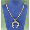 Image 1 : 19th Century Navajo Ingot Squash Blossom Necklace