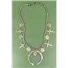 Image 2 : Old Pawn Navajo Coin Squash Blossom Necklace