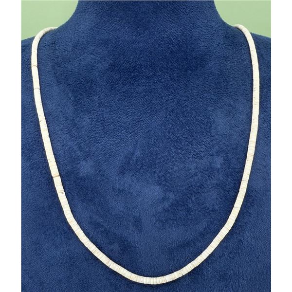 Santo Domingo Pueblo Shell Heishi Necklace