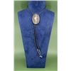 Image 1 : Hopi Kachina Dancer Sterling Silver Bolo Tie