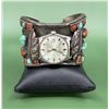 Image 5 : Navajo Sterling Silver Turquoise Watch Bracelet