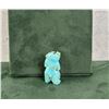 Image 2 : Danette Laate Carved Zuni Turquoise Bear Fetish