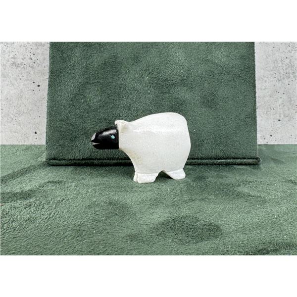 Tim Lementino Zuni Alabaster Sheep Fetish
