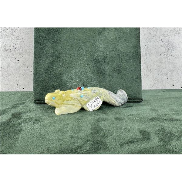 Danette Laate Zuni Carved Mountain Lion Fetish