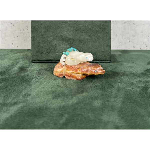 Elroy Pablito Zuni Carved Badger Fetish