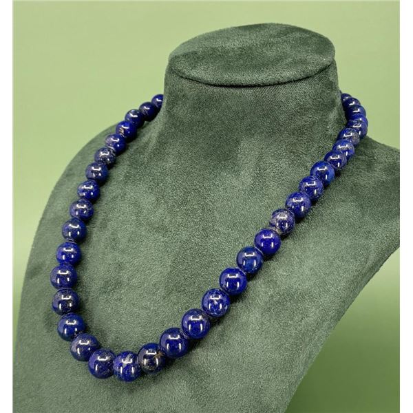 Lapis Lazuli Bead Necklace