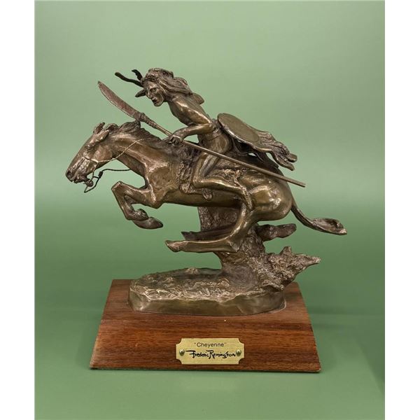 Frederic Remington Cheyenne Bronze