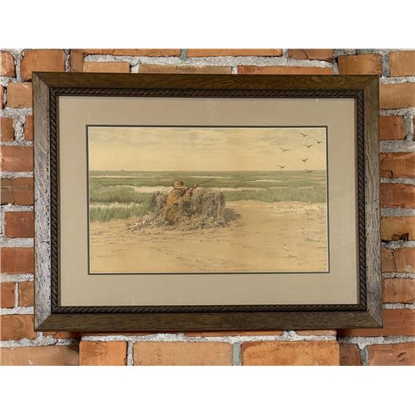 Arthur Burdett Frost Bay Snipe Lithograph