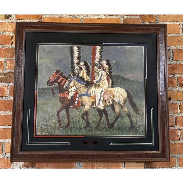 Howard Terpning Prairie Knights Signed Print
