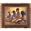 Image 1 : Howard Terpning Four Sacred Drummers Print