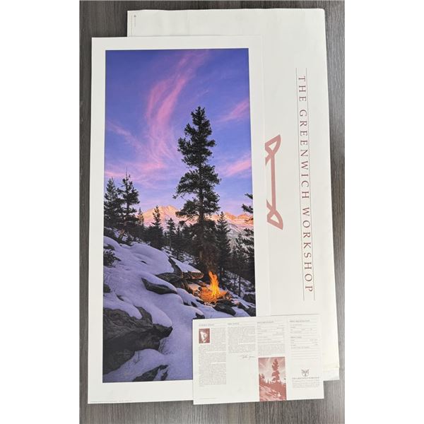 Stephen Lyman Fire Dance Signed Print