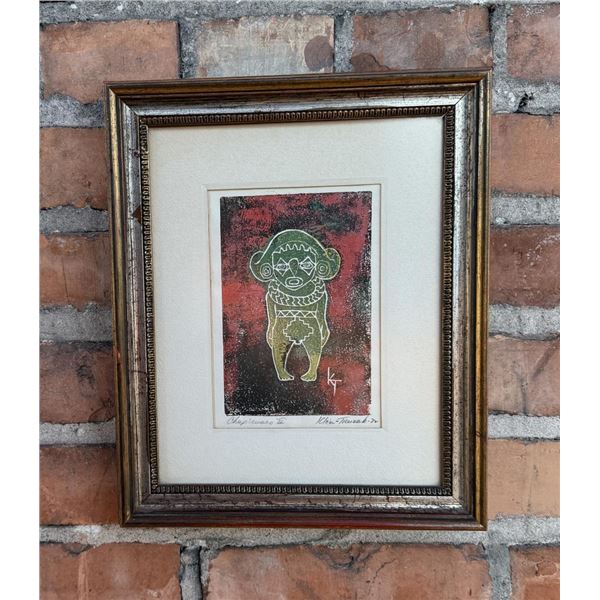 Cupicauaro II Woodblock Print