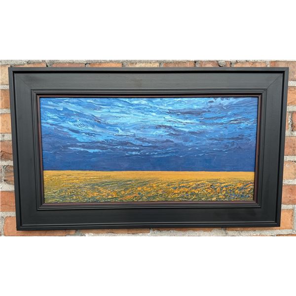 Michele Kapor Montana Oil on Board Painting