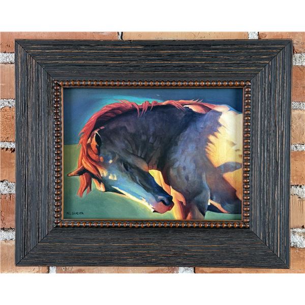 Nancy Glazier Itchy Spot Giclee on Canvas