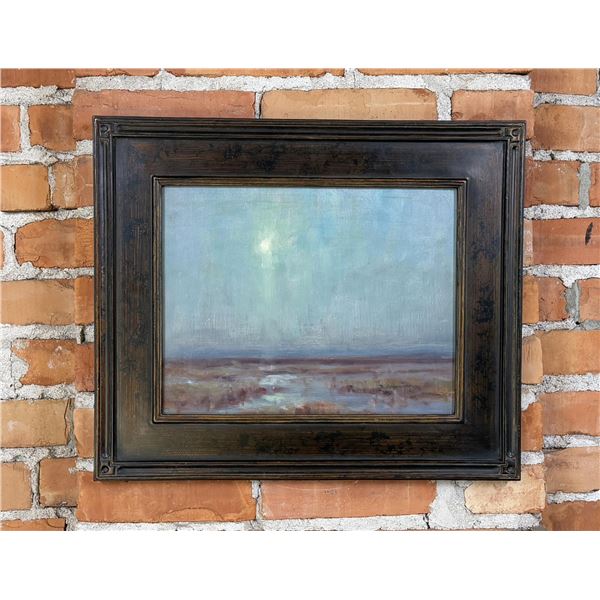 Brian Schweyen Montana Oil on Board Painting