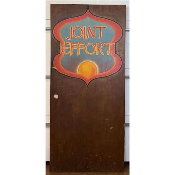 Monte Dolack Hand Painted Door Joint Effort