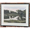 Image 1 : Gordon Mortenson AAA Summer Pond Woodcut Print