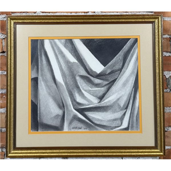 Walter Hook Missoula Montana Graphite Drawing