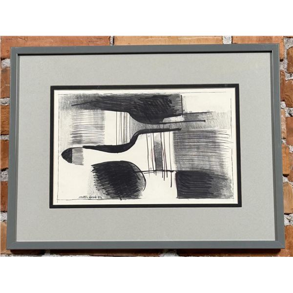 Walter Hook Missoula Montana Graphite Drawing