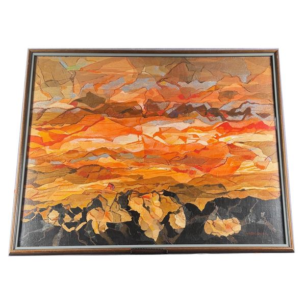 Walter Hook Missoula Montana Mixed Media Mountains