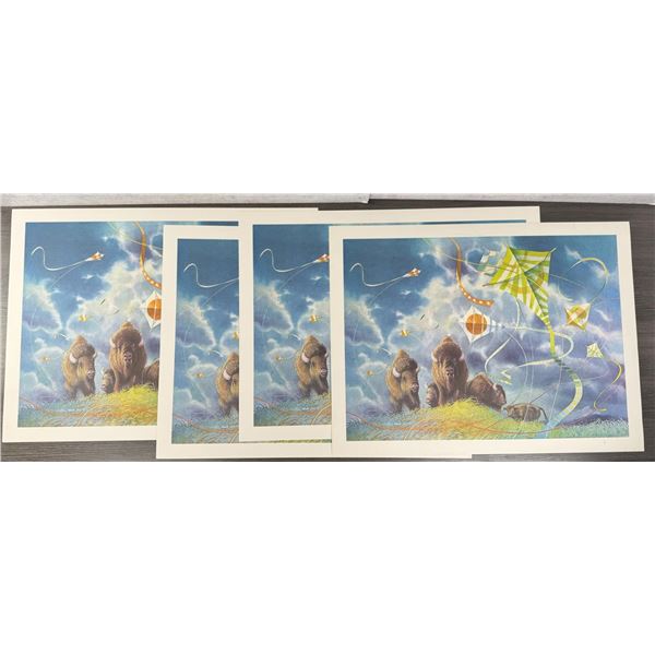 Walter Hook Buffalo Kite Missoula Montana Print