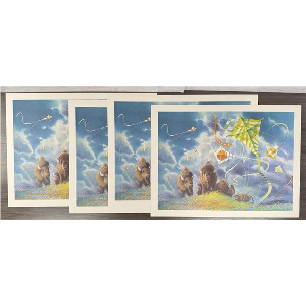 Walter Hook Buffalo Kite Missoula Montana Print