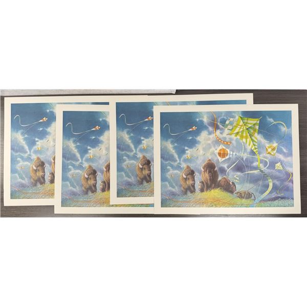 Walter Hook Buffalo Kite Missoula Montana Print