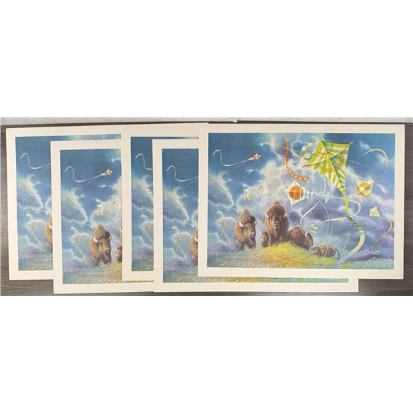 Walter Hook Buffalo Kite Missoula Montana Print