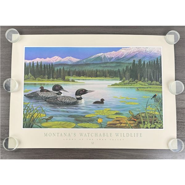 Monte Dolack Montana's Watchable Wildlife Print