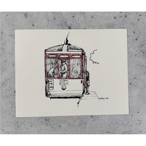 Berry Cable Car Print