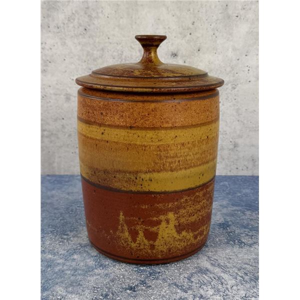 Robert Markle Studio Pottery Jar Montana