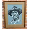 Image 1 : Robert Mason Chalk Cowboy Drawing