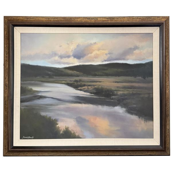David Marty Calm Evening Oil Painting