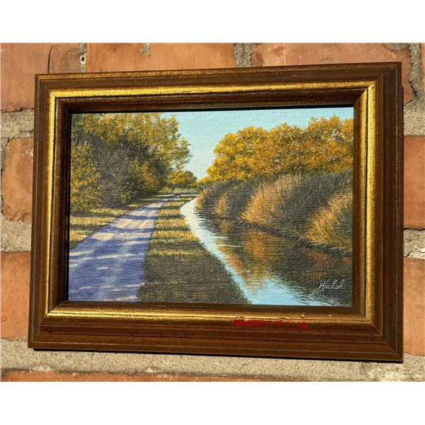 Mary Sue Walsh Oil on Board Painting