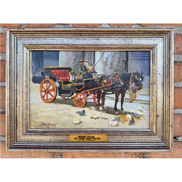 Dave Powell Noon Time at the Pantheon Oil Painting