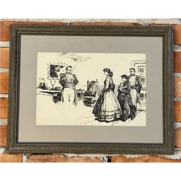 Nick Eggenhofer Drybrush Illustration Drawing