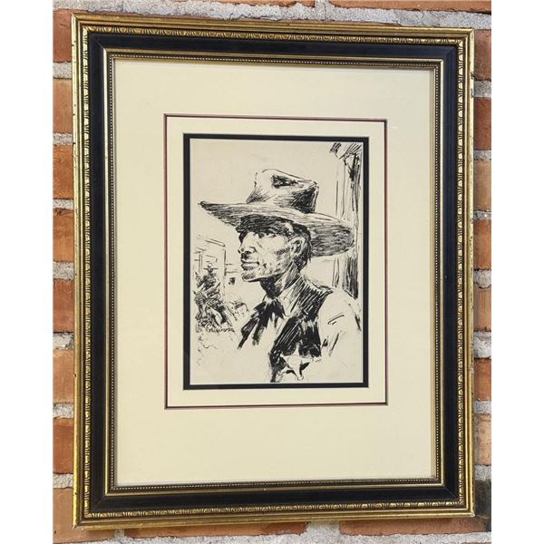 Nick Eggenhofer Drybrush Illustration Drawing