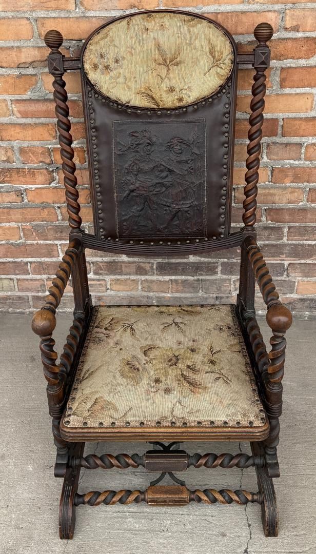 George Hunzinger Spring Rocker Rocking Chair