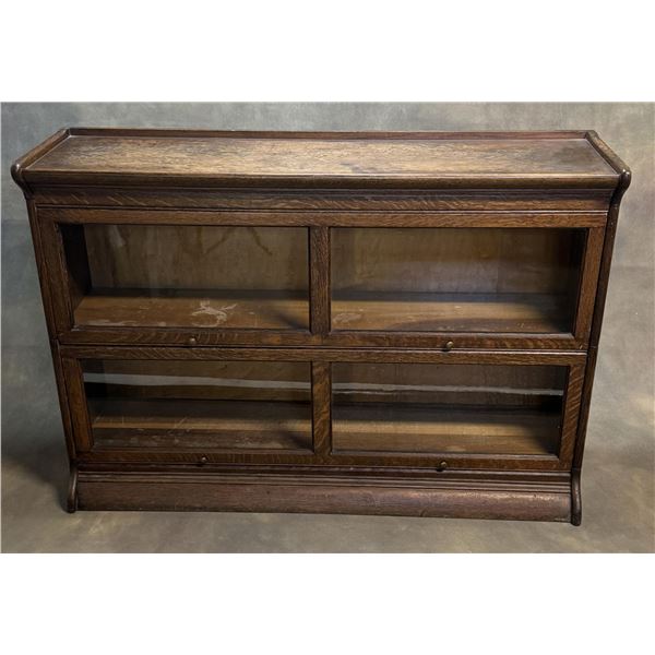 Antique Lawyers Barrister Bookcase
